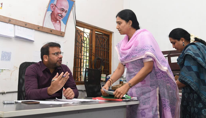 GVMC Commissioner directs speedy completion of special intensive revision process